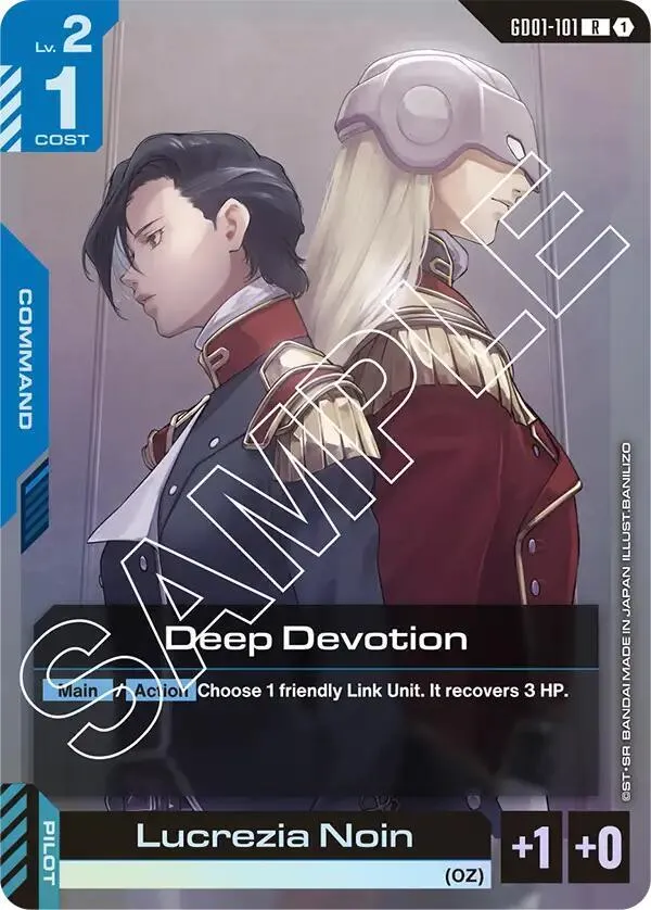 Deep Devotion — Newtype Rising — Gundam Card Game