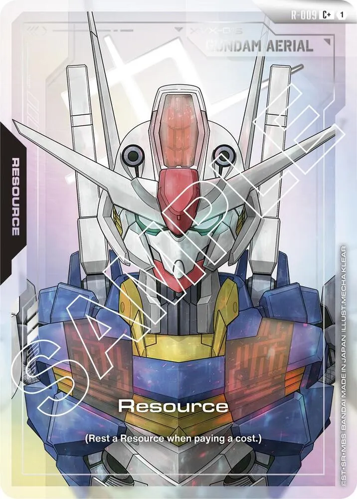 Resource (R-009) (C+) — Newtype Rising — Gundam Card Game