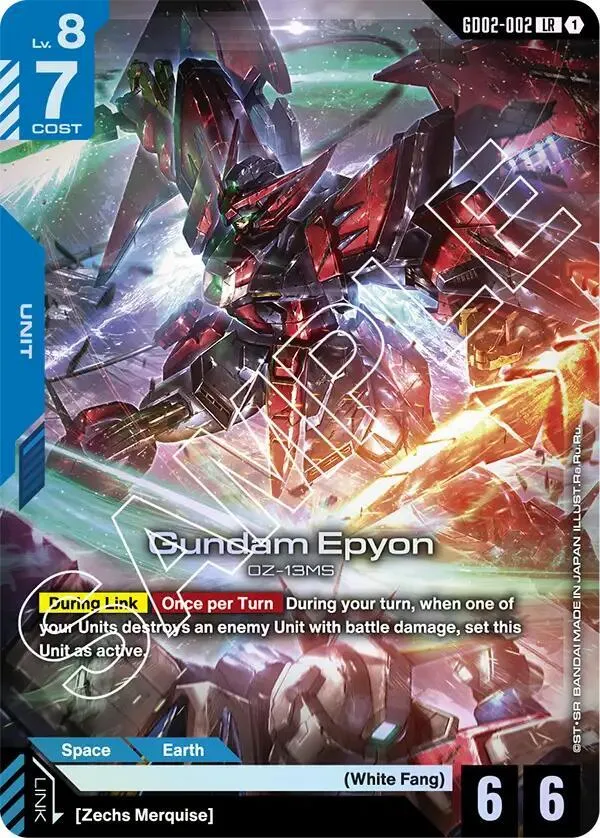 Gundam Epyon — Dual Impact — Gundam Card Game