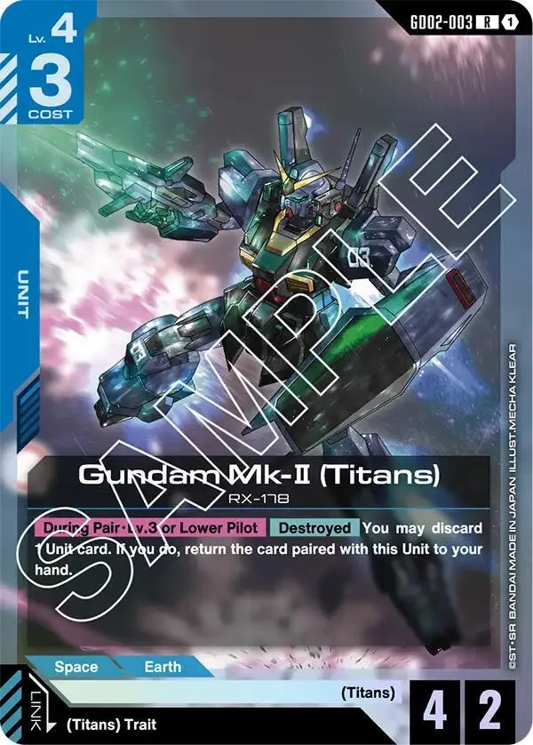 Gundam Mk-II (Titans) — Dual Impact — Gundam Card Game