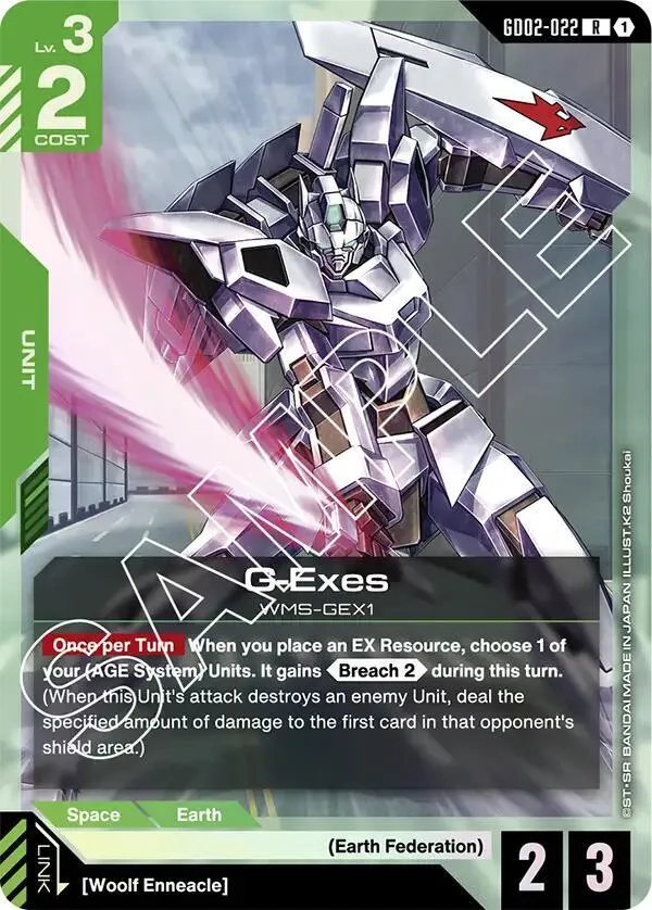 G-Exes — Dual Impact — Gundam Card Game