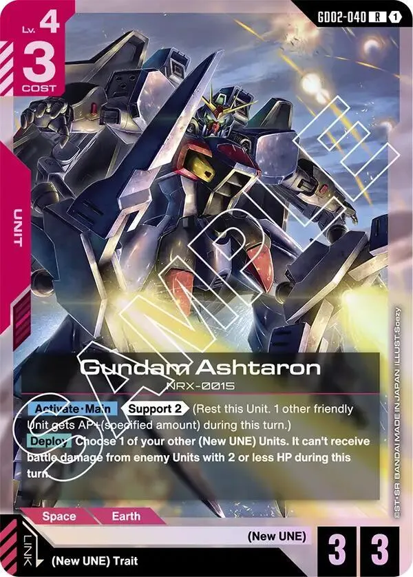 Gundam Ashtaron — Dual Impact — Gundam Card Game