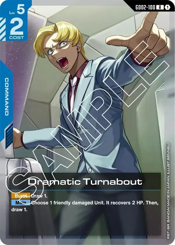 Dramatic Turnabout — Dual Impact — Gundam Card Game