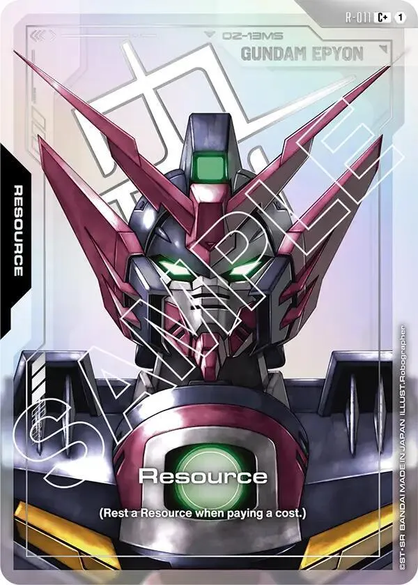 Resource (R-011) (C+) — Dual Impact — Gundam Card Game