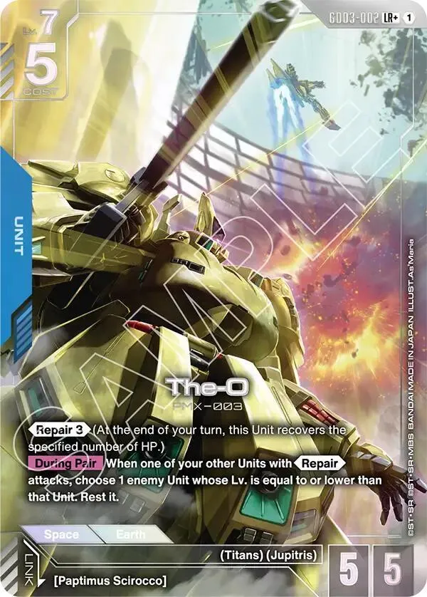 The-O (LR+) — Steel Requiem — Gundam Card Game