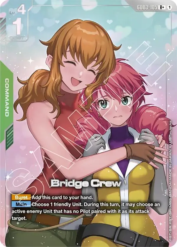 Bridge Crew (R+) — Steel Requiem — Gundam Card Game