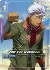 Product image for With Iron and Blood (SP) (C+)