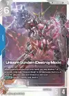Product image for Unicorn Gundam (Destroy Mode) (SP) (LR+)
