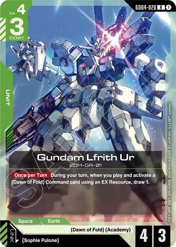 Gundam Lfrith Ur — Phantom Aria — Gundam Card Game