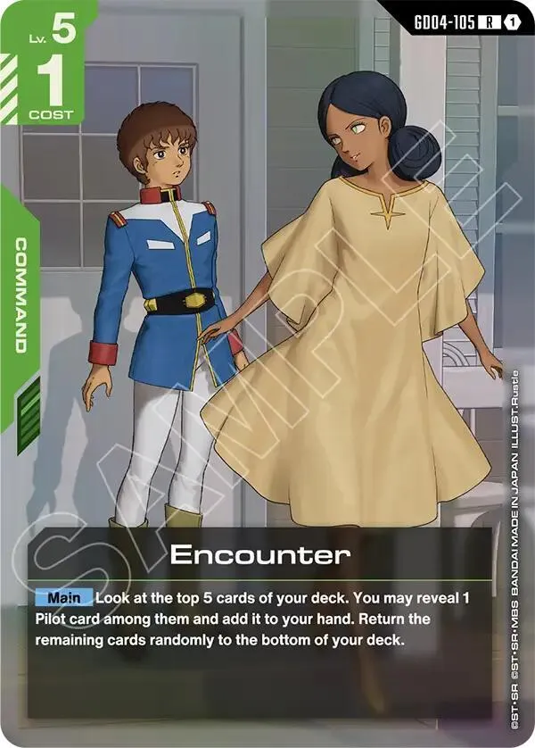 Encounter — Phantom Aria — Gundam Card Game