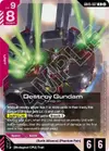 Product image for Destroy Gundam