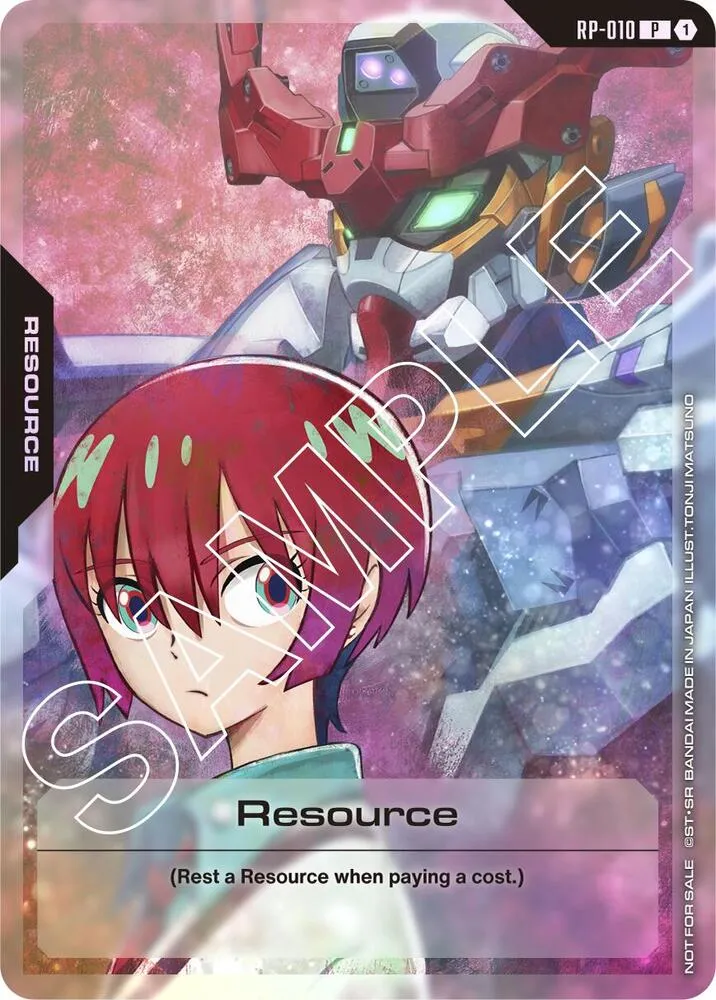 Resource (RP-010) (Anime Expo 2025) — Promotional Resource Tokens — Gundam Card Game