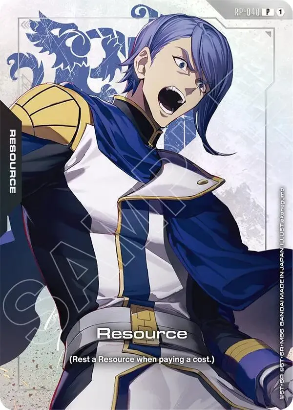 Resource (RP-040) (Premium Accessory Set - Mobile Suit Gundam: Iron-Blooded Orphans) — Promotional Resource Tokens — Gundam Card Game