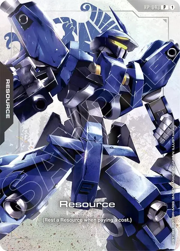 Resource (RP-043) (Premium Accessory Set - Mobile Suit Gundam: Iron-Blooded Orphans) — Promotional Resource Tokens — Gundam Card Game