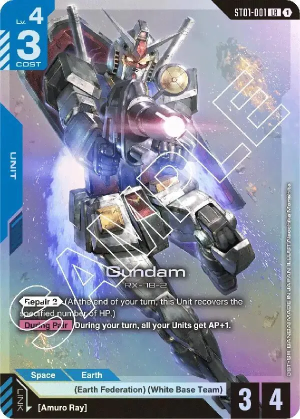 Gundam — Starter Deck 01: Heroic Beginnings — Gundam Card Game