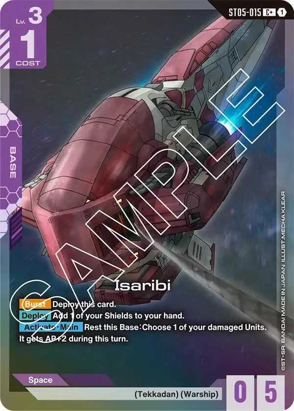 Isaribi (C+) — Starter Deck 05: Iron Bloom — Gundam Card Game