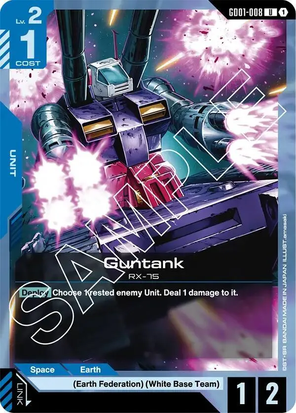 Guntank — Newtype Rising — Gundam Card Game