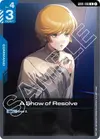 Product image for A Show of Resolve