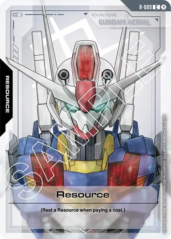 Resource (R-009) — Newtype Rising — Gundam Card Game