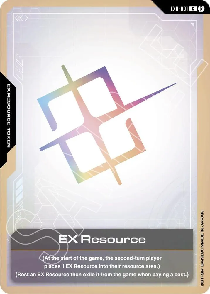 EX Resource — Edition Beta — Gundam Card Game