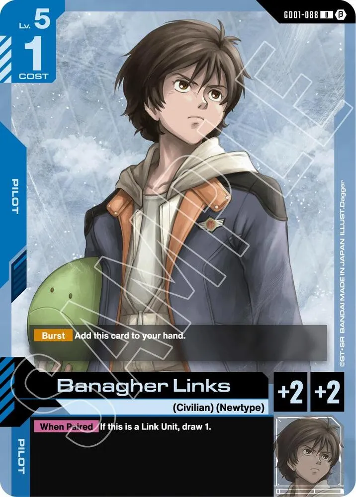 Banagher Links — Edition Beta — Gundam Card Game