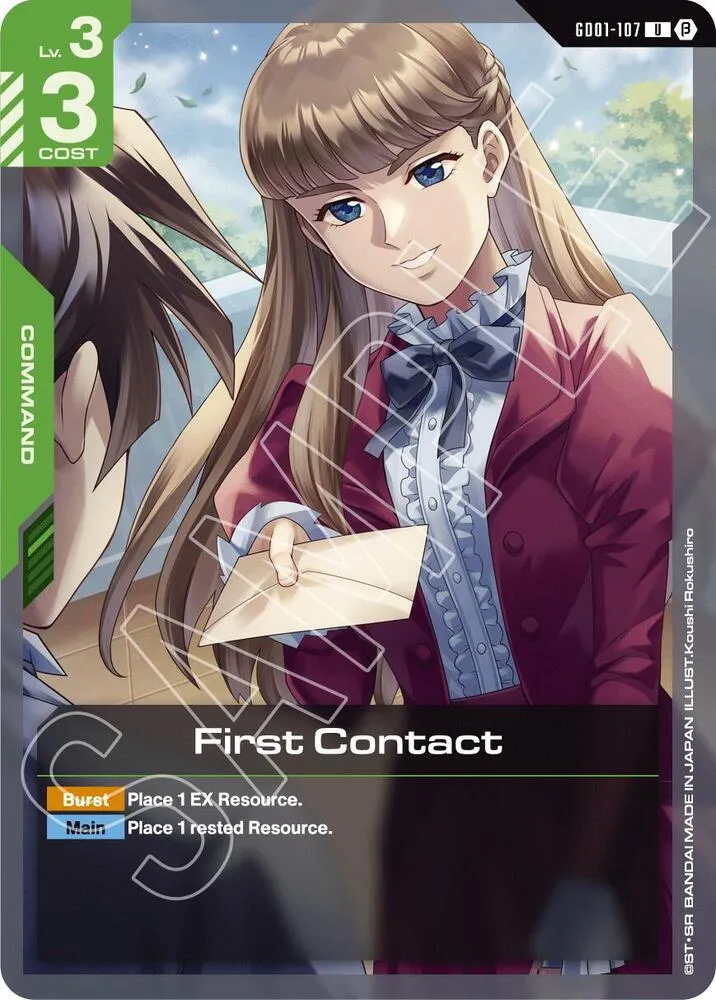 First Contact — Edition Beta — Gundam Card Game