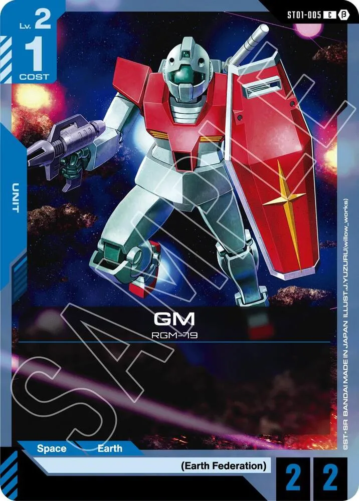 GM — Edition Beta — Gundam Card Game