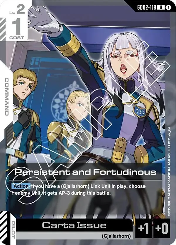 Persistent and Fortudinous — Dual Impact — Gundam Card Game