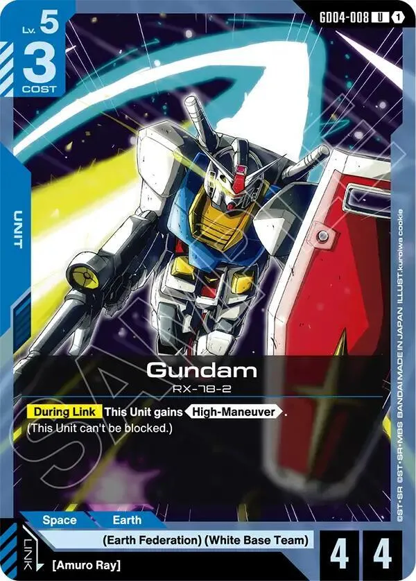Gundam (GD04-008) — Phantom Aria — Gundam Card Game
