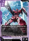 Product image for Lunamaria's Gunner Zaku Warrior
