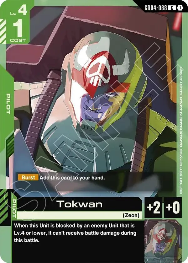 Tokwan — Phantom Aria — Gundam Card Game