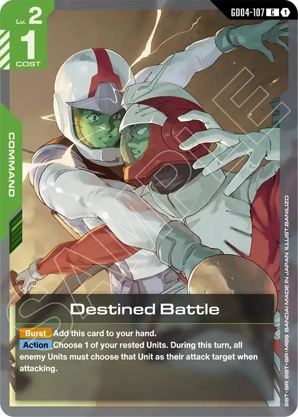 Destined Battle — Phantom Aria — Gundam Card Game