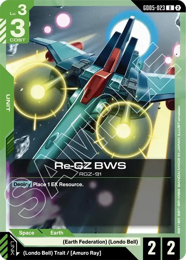 Re-GZ BWS — Freedom Ascension — Gundam Card Game