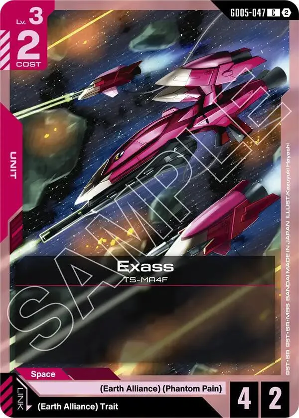 Exass — Freedom Ascension — Gundam Card Game