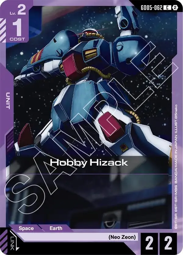 Hobby Hizack — Freedom Ascension — Gundam Card Game