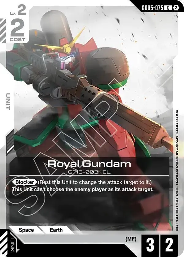 Royal Gundam — Freedom Ascension — Gundam Card Game