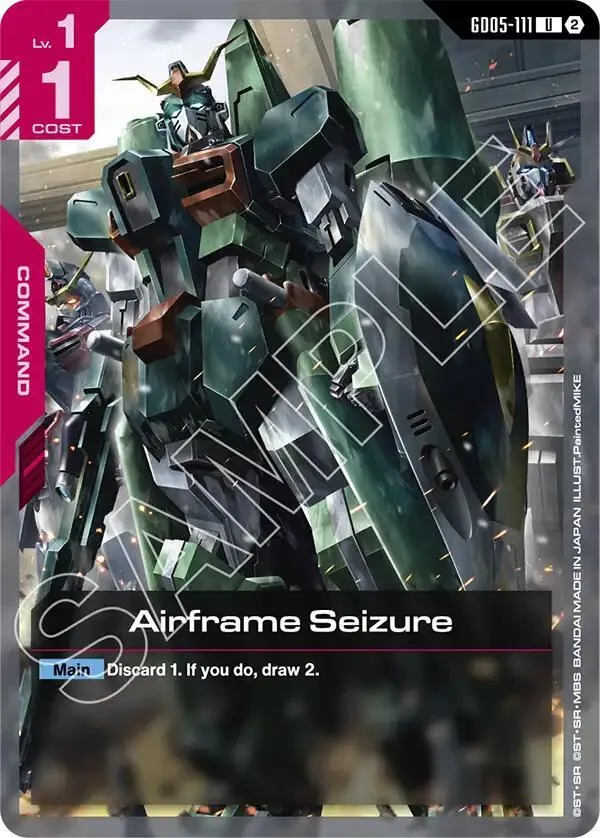 Airframe Seizure — Freedom Ascension — Gundam Card Game