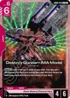 Product image for Destroy Gundam (MA Mode)
