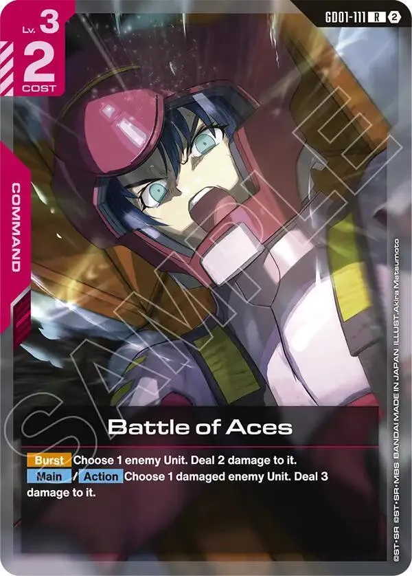 Battle of Aces — Deck Build Box Freedom Ascension — Gundam Card Game