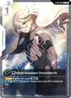 Product image for Unforeseen Incident
