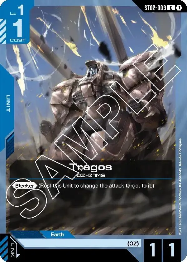 Tragos — Starter Deck 02: Wings of Advance — Gundam Card Game