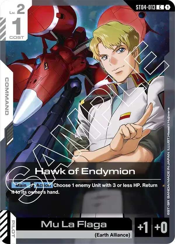 Hawk of Endymion — Starter Deck 04: SEED Strike — Gundam Card Game