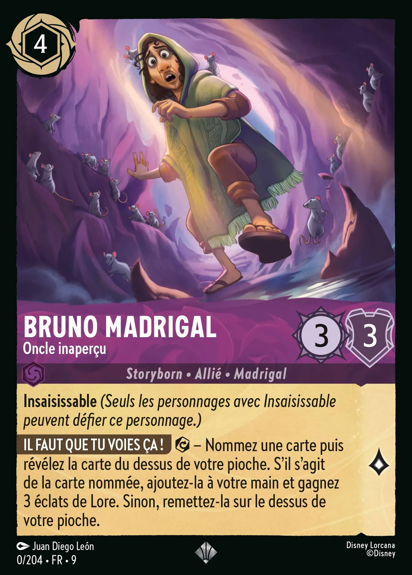 Bruno Madrigal - Oncle inaperçu — Fabled — Lorcana