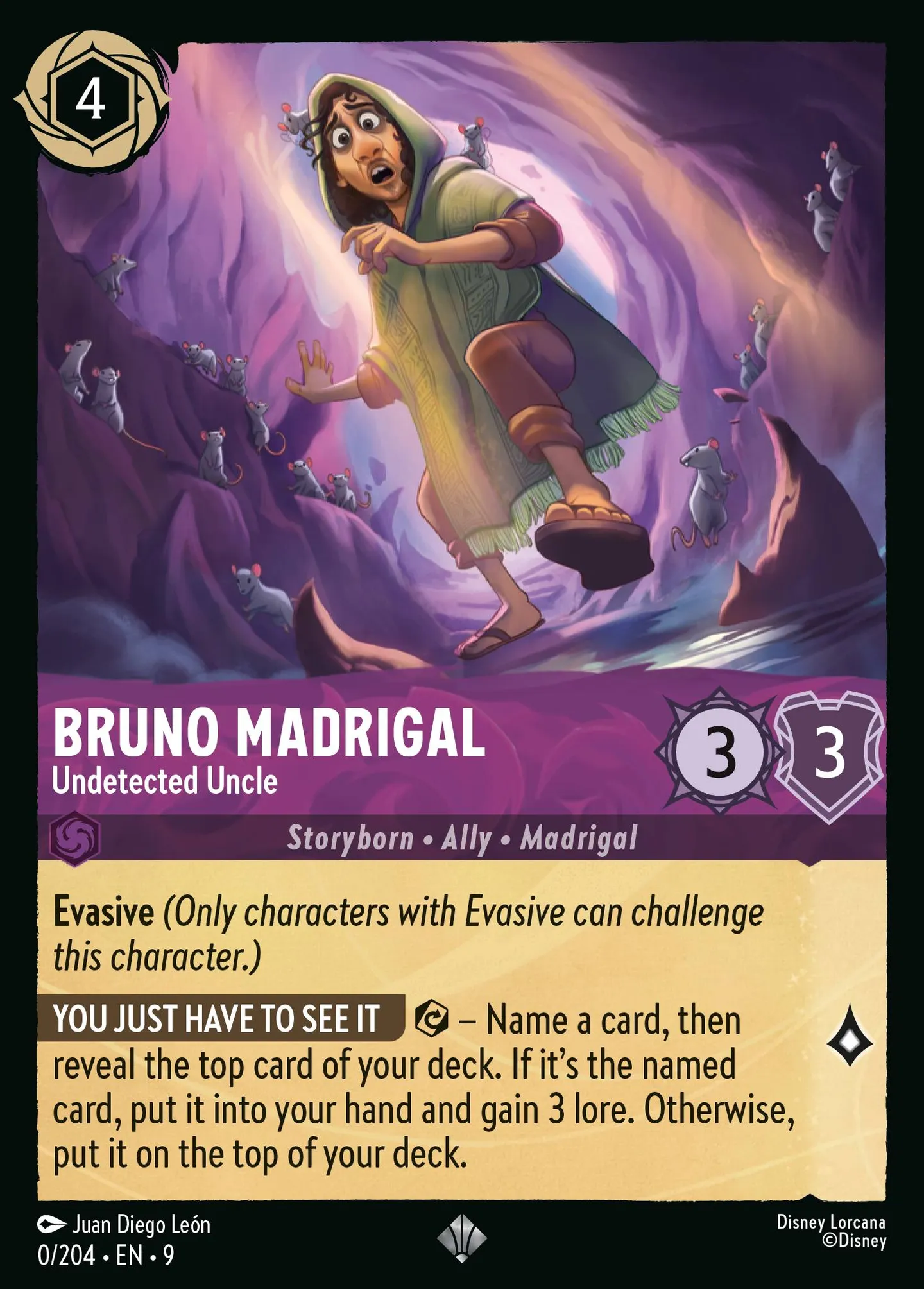 Bruno Madrigal - Oncle inaperçu — Fabled — Lorcana