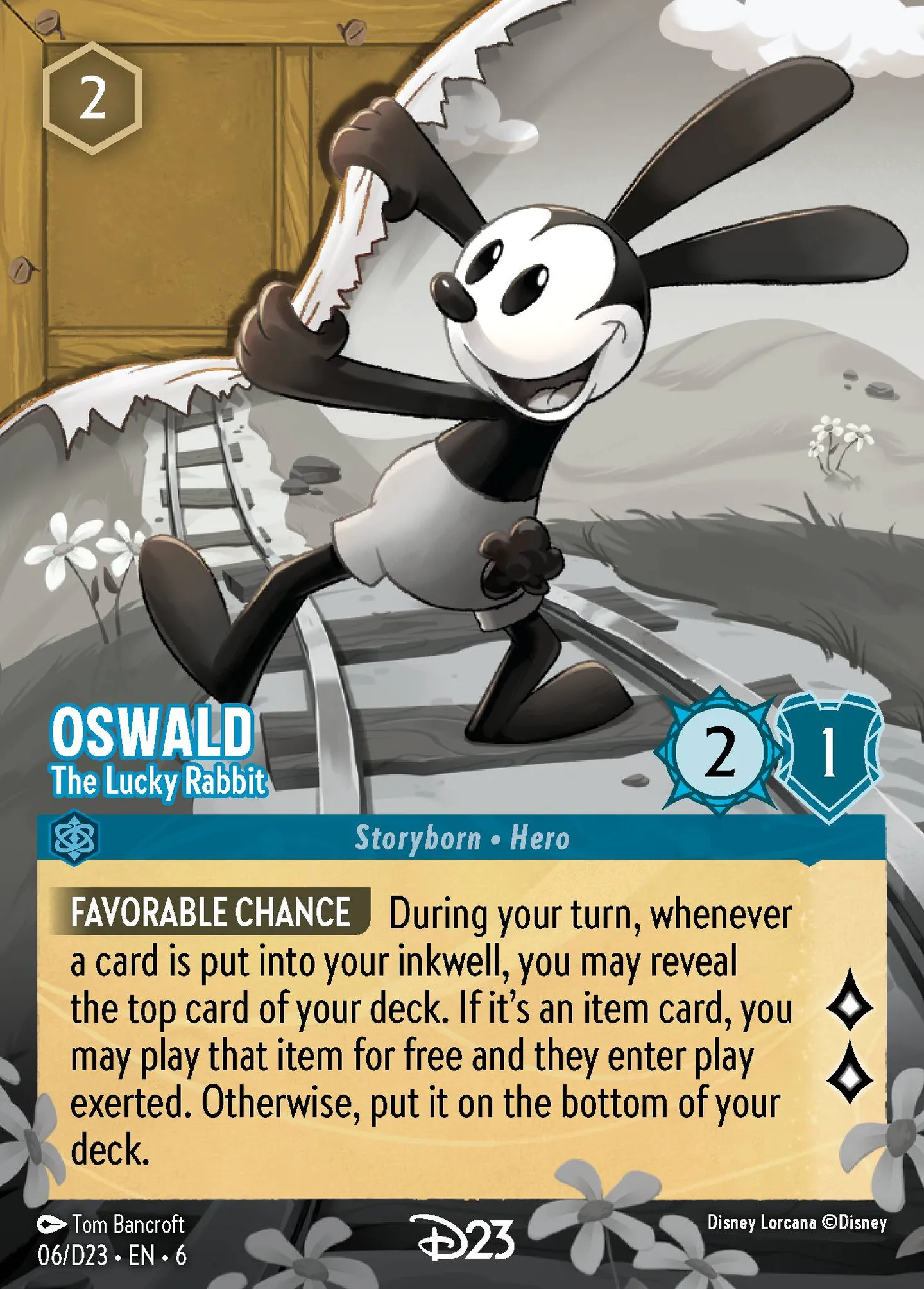Oswald - Le Lapin Chanceux — D23 Expo 2024 Collector's Set — Lorcana