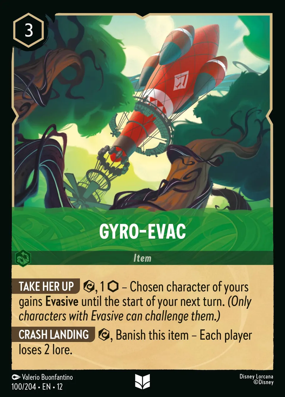 Gyro-Evac from Wilds Unknown - Lorcana
