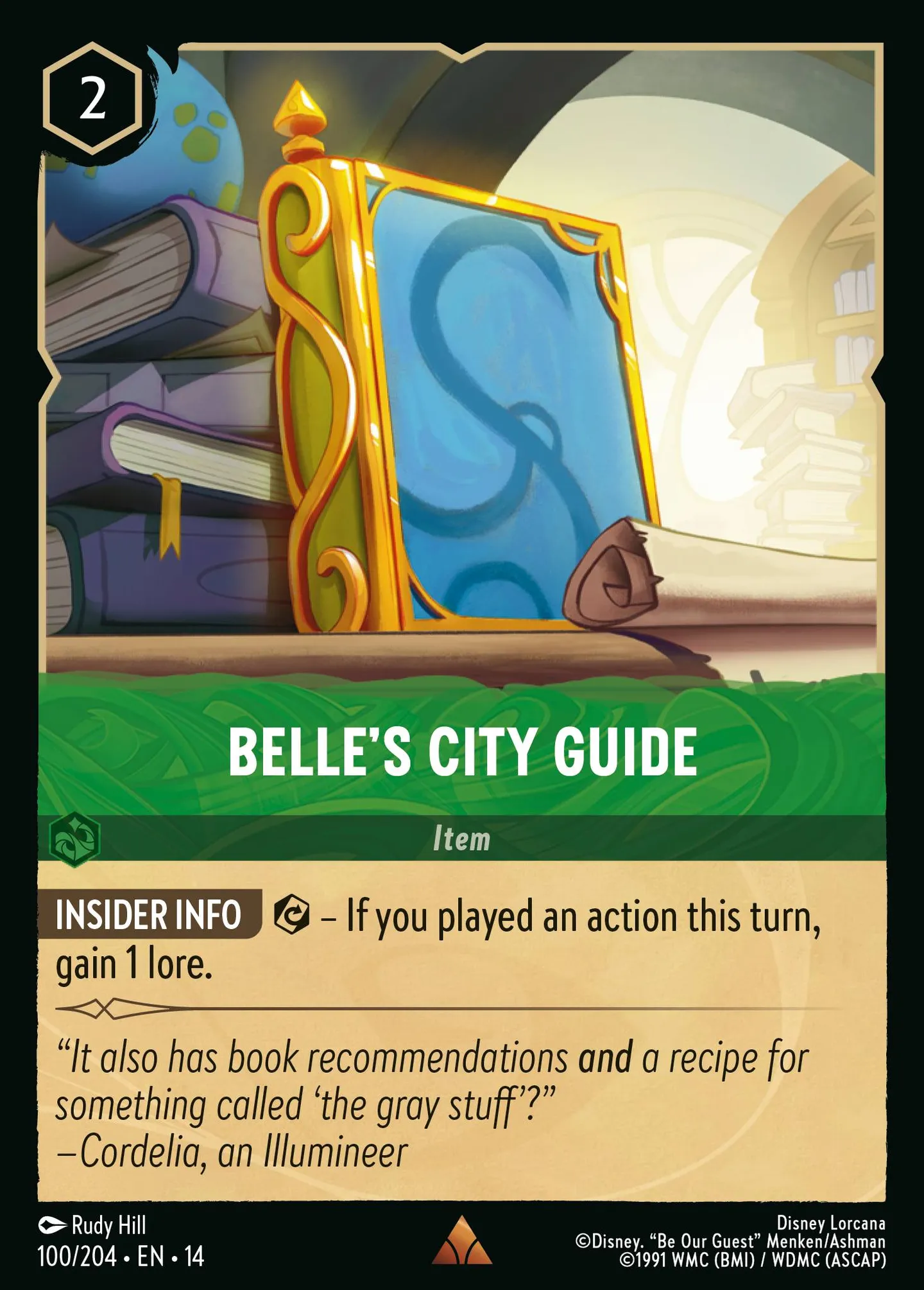 Belle's City Guide — Hyperia City — Lorcana
