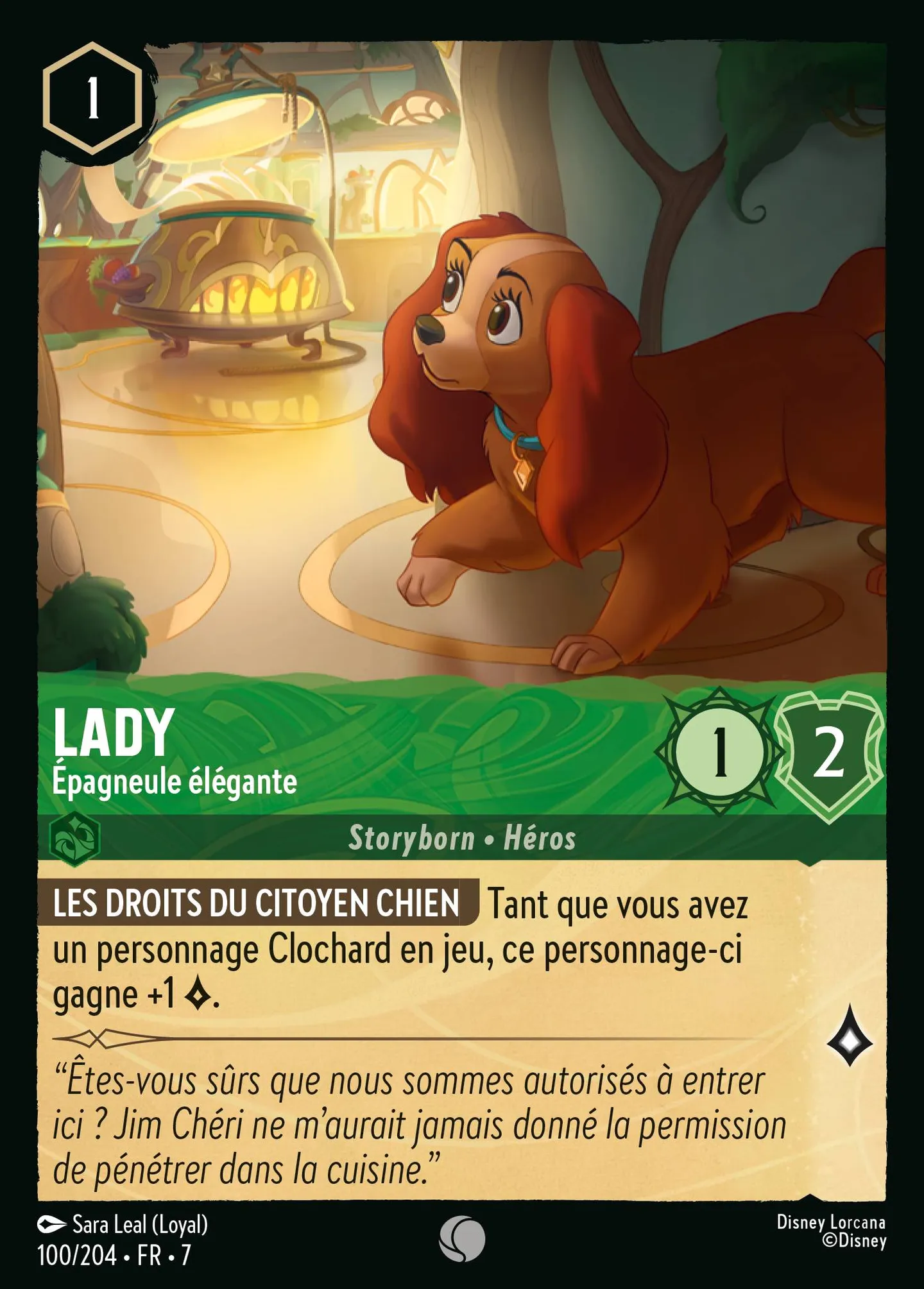 Lady - Épagneule élégante — Archazia's Island — Lorcana