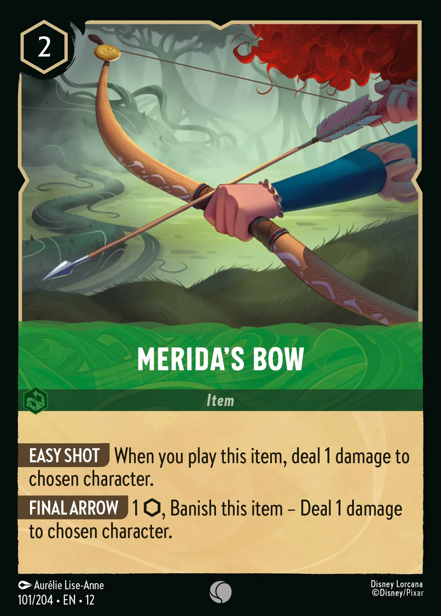 Merida's Bow — Wilds Unknown — Lorcana