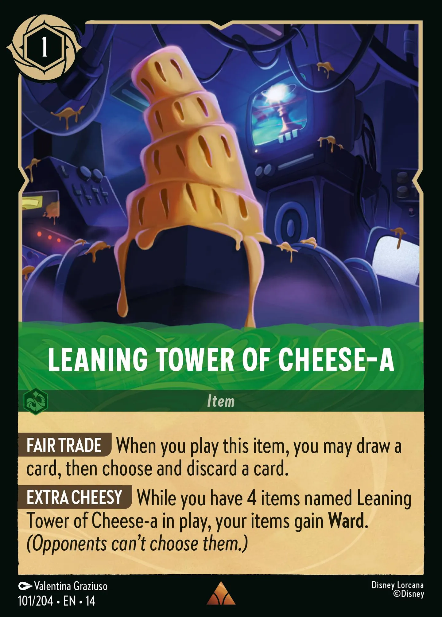 Leaning Tower of Cheese-a — Hyperia City — Lorcana